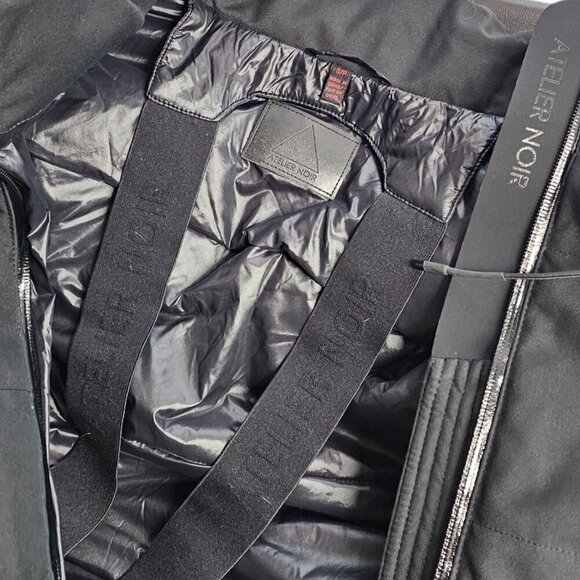 Atelier Noir Womens Sydney Jacket, Down, Feather, Black, Parka, Size Small - Picture 7 of 11